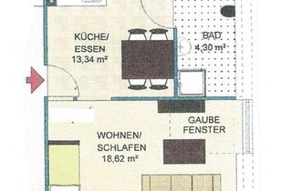 Wohnung mieten in 88379 Unterwaldhausen, Helle 1, 1/2-Zi.-Wohnung im Großraum 88361 Altshausen / Kreis Ravensburg - PKW erforderlich!