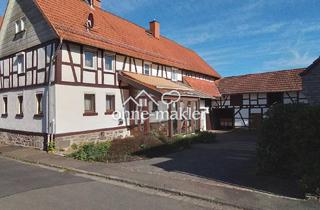 Haus kaufen in 35305 Grünberg, Fachwerkhaus mit Nebengebäude Garten und Brunnen