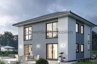 Villa kaufen in 32479 Hille, Stadtvilla 133 qm mit Grundstück/ monatl. Finanzierungsrate 1.894,-- incl. Fördermittel / PV- Anlage