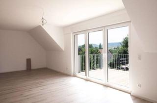 Wohnung kaufen in 74363 Güglingen, Duplex-Eigentumswhg. auf 2 Ebenen, Südbalkon & Fernblick – 79 m² Wohnfläche + ca. 45 m² Dachstudio