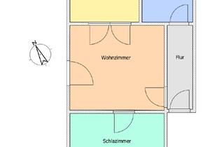 Wohnung kaufen in 18147 Gehlsdorf, Schöne 2 Raumwohnung, Mietfrei nach Vereinbarung