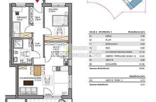 Wohnung kaufen in 88487 Mietingen, Nachhaltig Wohnen in Mietingen - Energieeffiziente Neubauwohnung KfW 40 + QNG
