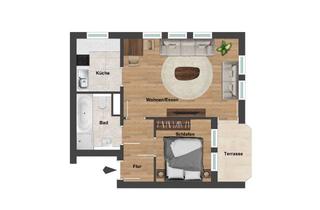 Wohnung kaufen in 91166 Georgensgmünd, Für später gut vorbereitet: seniorengerechte EG-Wohnung