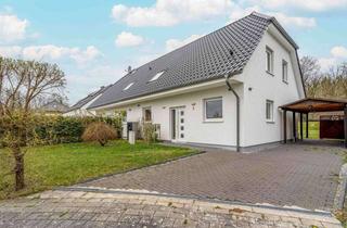 Doppelhaushälfte kaufen in 14552 Michendorf, Doppelhaushälfte auf 540m² Grundstück - Stil, Ruhe & Natur in Bestlage am Golfclub Seddiner See