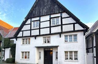 Haus kaufen in Lange Straße 76, 33378 Rheda-Wiedenbrück, Zweigeschossiges Eichen-Fachwerkhaus in Wiedenbrücker Altstadt