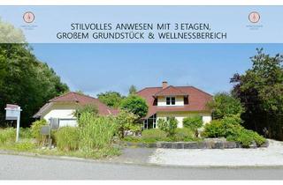 Haus kaufen in 55595 Münchwald, Stilvolles Architektenhaus mit Einliegerwohnung, Wellnessbereich, Fernblick & großem Grundstück!