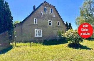 Einfamilienhaus kaufen in 17326 Brüssow, HORN IMMOBILIEN ++ RESERVIERT++ ein Haus bei Brüssow, mit viel Platz und einem großen Garten