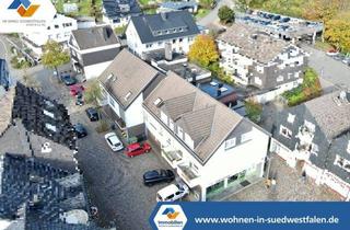 Anlageobjekt in 51709 Marienheide, VR IMMO: Vollvermietetes Anlageobjekt mit 14 Wohnungen, 3 Gewerbeeinheiten und 4 Garagen im Zentrum