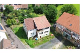 Haus kaufen in 35325 Mücke, Fachwerk trifft Vision – denkmalwürdiges Haus mit Entwicklungschance in Mücke (Ober-Ohmen)