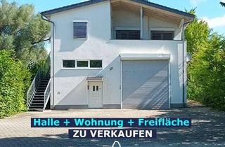 Gewerbeimmobilie kaufen in Kälberschüttstraße, 85053 Ingolstadt, ++ Provisionsfrei ++ Halle mit heller Wohnung und großer Freifläche
