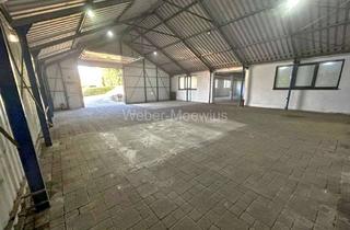 Büro zu mieten in 53819 Neunkirchen-Seelscheid, 180 m² Kalthalle, 185 m² Werkhalle + 185 m² Bürotrakt mit Stellplätzen in Gewerbegebiet