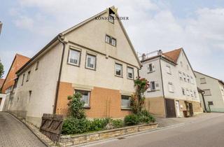 Haus kaufen in 74394 Hessigheim, Vielfalt trifft Potenzial: Zweifamilienhaus mit beeindruckender Scheune in idyllischer Lage