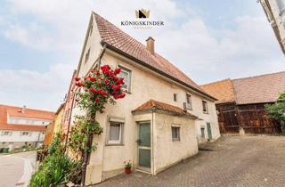 Haus kaufen in 74394 Hessigheim, Hessigheim - Vielfalt trifft Potenzial: Zweifamilienhaus mit beeindruckender Scheune in idyllischer Lage