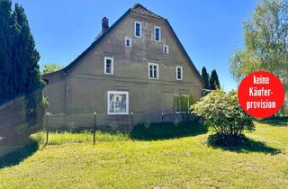 Einfamilienhaus kaufen in 17326 Brüssow, Brüssow / Bagemühl - HORN IMMOBILIEN ++ ein Haus bei Brüssow, mit viel Platz und einem großen Garten in sehr ruhiger Lage