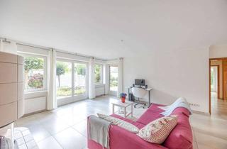Wohnung kaufen in 49477 Ibbenbüren, Energieeffiziente Erdgeschosswohnung mit Wintergarten, Sauna und Garage