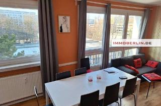 Wohnung kaufen in Volkspark Friedrichshain, 10249 Friedrichshain (Friedrichshain), IMMOBERLIN.DE - Lichtdurchflutete Wohnung in familiärer Lage beim Volkspark Friedrichshain