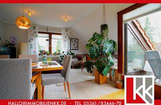 Wohnung kaufen in 38442 Fallersleben, Juwel in der Fallersleber Altstadt: Stilvolle Dachgeschosswohnung mit großer Dachterrasse