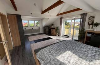 Wohnung mieten in 79331 Teningen, Top-modernisierte DG-Wohnung (3-Zimmer +1-Zimmer) mit Balkon, neuer EBK und eigenem Garten