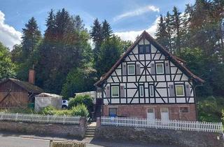 Einfamilienhaus kaufen in 63637 Jossgrund, Für Naturliebhaber und Bastler: Lauschiges EFH in Massiv- und Fachwerkbauweise auf ca. 2233 m²