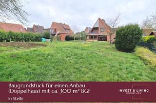 Grundstück zu kaufen in 21435 Stelle, Baugrundstück für Wohnhaus (Einparteienhaus/Doppelhaushälfte) mit ca. 300 m² Bruttogeschossfläche