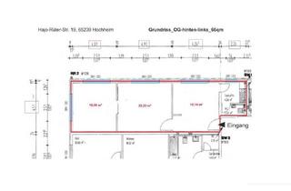 Büro zu mieten in 65239 Hochheim, Moderne Bürofläche in gepflegtem Gebäude mit angenehmer Mieteratmosphäre - Ab 01.02.2026 Verfügbar