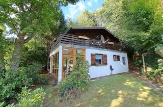 Haus kaufen in Bühlstraße 10, 76891 Niederschlettenbach, Alpenflair im Pfälzer Wald - Urgemütliches Blockbohlen-Chalet zur sofortigen Eigennutzung/Vermietung
