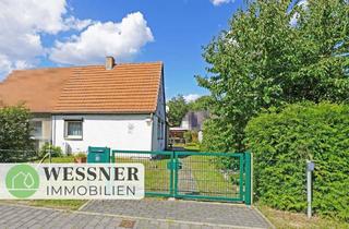 Doppelhaushälfte kaufen in 14612 Falkensee, Ruhig gelegene Doppelhaushälfte mit Garage auf großem Grundstück in Finkenkrug