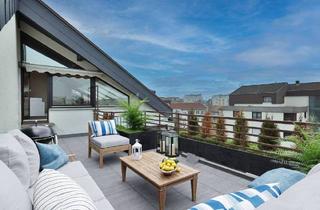 Wohnung kaufen in 71701 Schwieberdingen, Schwieberdingen - Über den Dächern! Dachgeschosswohnung mit 3 Terrassen, Küche und Tiefgaragenstellplatz. Bezugsfrei!
