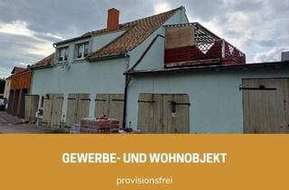 Einfamilienhaus kaufen in 04779 Wermsdorf, Wermsdorf - Gewerbe- und Wohnobjekt - Ideal für Handwerker (provisionsfrei)