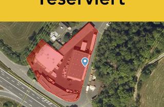 Gewerbeimmobilie kaufen in Dünkelhammer 21, 95680 Bad Alexandersbad, Lagerhallen und Unterstände auf asphaltiertem Gelände