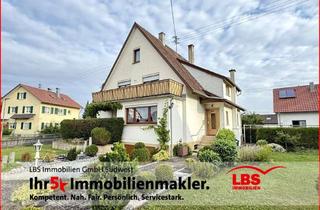 Einfamilienhaus kaufen in 88605 Meßkirch, Einfamilienhaus mit Einliegerwohnung, ausgebautem Dachspitz und 2 Garagen in begehrter Lage