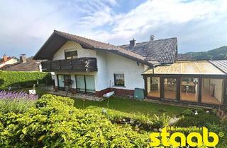 Anlageobjekt in 63869 Heigenbrücken, IHR NEUES SPESSARTDOMIZIL! ZWEIFAMILIENHAUS MIT WUNDERSCHÖNEM GARTEN