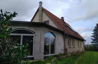 Einfamilienhaus kaufen in 17326 Brüssow, Brüssow - Einfamilienhaus in der Uckermark, Trampe 299qm, 1,6ha Grundstück