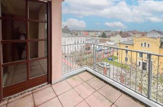 Wohnung mieten in Baasdorfer Straße 17, 06366 Köthen, Stilvolle 3-Raum-Maisonette-Wohnung mit Balkon, Balkonkraftwerk und Wallbox in Köthen (Anhalt)
