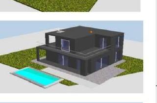 Villa kaufen in 57629 Linden, Neubau Bauhaus Villa Anwesen mit separaten wohn und Garagen Haus Wärmepumpe Pool Ferienwohnung