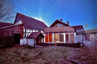 Haus kaufen in 96126 Ermershausen, PREISREDUZIERUNG! Mehrgenerationenhaus mit Wellness, Sauna, Gartenoase - Anbau Bj. 2002 und Scheune