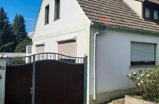 Doppelhaushälfte kaufen in 39435 Egeln, Egeln - Doppelhaushälfte mit großem Garten am Ortsrand von Egeln -Nord