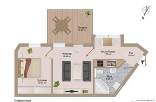 Wohnung kaufen in 39108 Stadtfeld Ost, Ruhige & gefragte Lage: Vermietete 2-Raumwohnung in Stadtfeld Ost