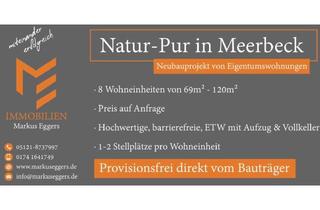 Wohnung kaufen in 31715 Meerbeck, Barrierefreie 2 Zimmer Wohnung mit gehobener Ausstattung und Balkon zu verkaufen