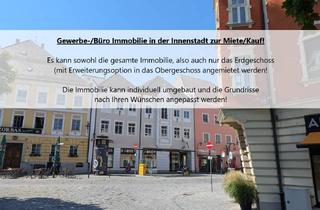 Gewerbeimmobilie mieten in 94474 Vilshofen, Hotel-/Boardinghouse Betreiber (mit Café Option) für historisches Baudenkmal gesucht!