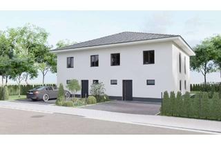 Doppelhaushälfte kaufen in 33818 Leopoldshöhe, Neubau Doppelhaushälfte, Ideal für die junge Familie, FBH, A+, PV-Anlage, Lüftung