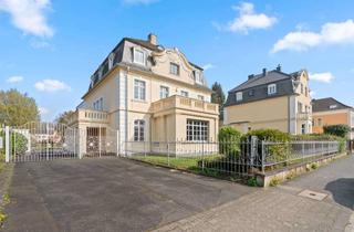 Villa kaufen in 50321 Brühl, KENSINGTON Exklusiv – Gründerzeit-Villa Büttner, mit wandelbaren Anbau und teilweise bebaubar