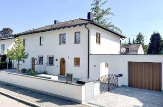 Haus mieten in 82166 Gräfelfing, Exklusiv in Gräfelfing: Stilvolle Doppelhaushälfte mit großem Garten & Privatoase