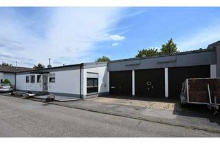 Gewerbeimmobilie kaufen in 74211 Leingarten, Bungalow mit Garten + Gewerbeeinheit: Halle, Lager, Werkstatt - viele Möglichkeiten!