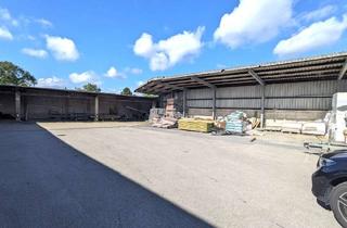 Gewerbeimmobilie kaufen in Kreuzauer Straße 66-68, 52355 Düren, Bau-/Gewerbegrundstück in zentraler Lage von Niederau • Vermietete Lagerhalle und -flächen