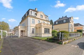 Gewerbeimmobilie kaufen in 50321 Brühl, KENSINGTON Exklusiv – Denkmalgeschützte Gründerzeit-Villa Büttner, Kulturerbe mit Büroanbau