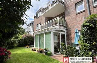 Wohnung kaufen in 26180 Rastede, Geräumige Erdgeschosswohnung mit Wintergarten & Garten – Kapitalanlage in Toplage von Alt-Rastede (O