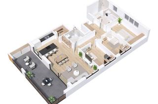 Wohnung mieten in 74653 Künzelsau, Stilvolles Wohnen mit Komfort & Sicherheit - exklusiv für Seniorinnen & Senioren (WT 5)