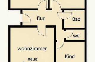 Wohnung mieten in 64319 Pfungstadt, 3-Zimmer-Wohnung mit Balkon in Pfungstadt
