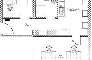 Büro zu mieten in 77736 Zell, Kleiner Büro- oder Praxisbereich in Zell a. H.